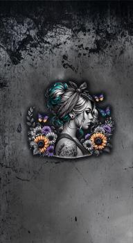 Sunshine Girl - Kunstleder Portmoneepanel